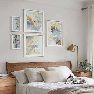 Galeria de parede Motivos vegetais modernos