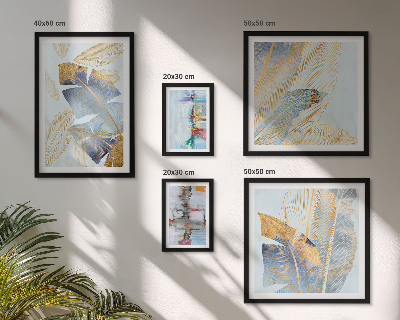 Galeria de parede Motivos vegetais modernos