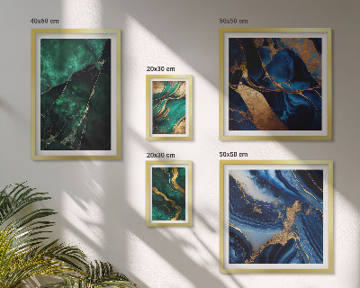 Galeria de parede Abstrações elegantes com vegetação