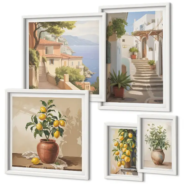 Galeria de parede plantas de rua elegantes para interiores