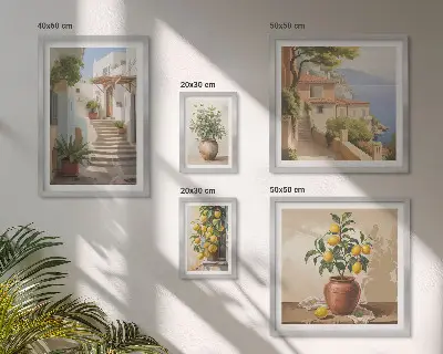 Galeria de parede plantas de rua elegantes para interiores