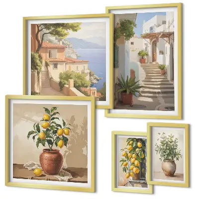 Galeria de parede plantas de rua elegantes para interiores