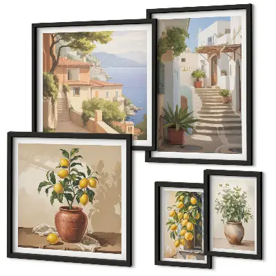 Galeria de parede plantas de rua elegantes para interiores