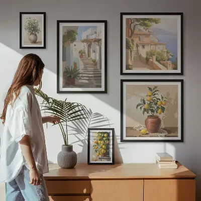 Galeria de parede plantas de rua elegantes para interiores
