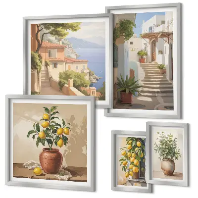 Galeria de parede plantas de rua elegantes para interiores