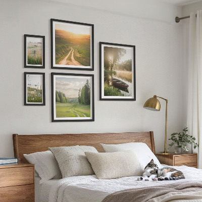 Parede galeria de quadros Paisagens de água e vegetação