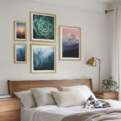 Galeria de parede Paisagens montanhas mar boho