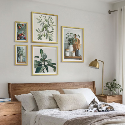 Galeria de parede Plantas naturais escandinavas
