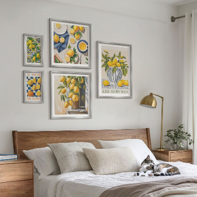 Galeria de parede Decorações Provençais Cítricas