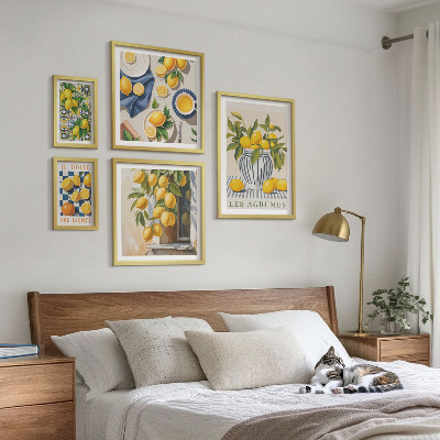 Galeria de parede Decorações Provençais Cítricas