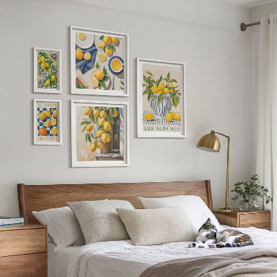 Galeria de parede Decorações Provençais Cítricas
