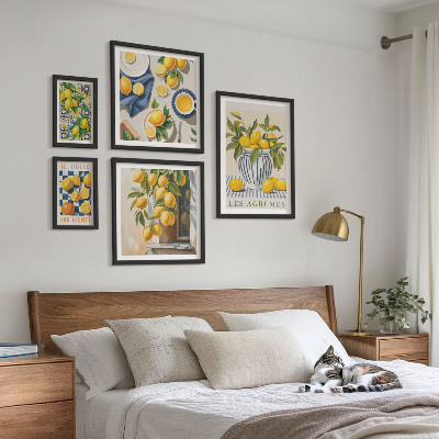 Galeria de parede Decorações Provençais Cítricas