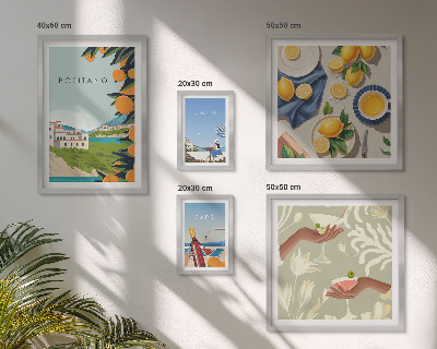 Galeria de parede Férias na Itália: Amalfi e Capri