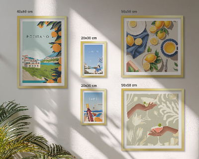 Galeria de parede Férias na Itália: Amalfi e Capri
