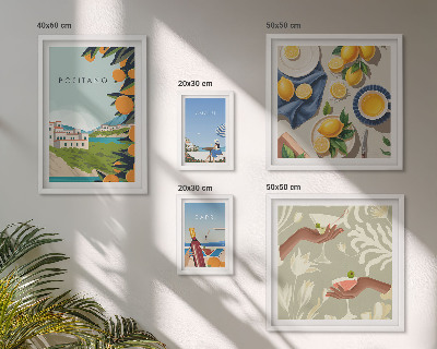 Galeria de parede Férias na Itália: Amalfi e Capri