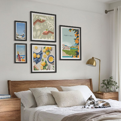 Galeria de parede Férias na Itália: Amalfi e Capri