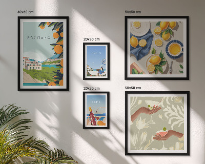 Galeria de parede Férias na Itália: Amalfi e Capri