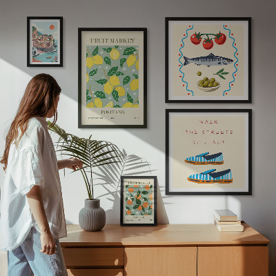 Galeria de parede Coleção de frutas da Itália