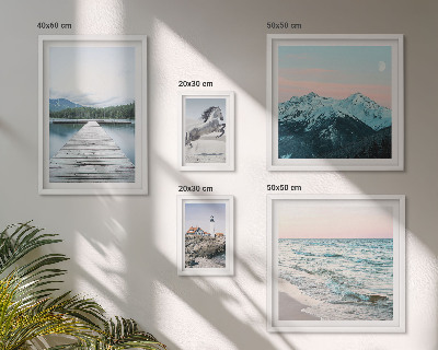 Galeria de parede Decorações de paisagens naturais