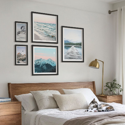 Galeria de parede Decorações de paisagens naturais