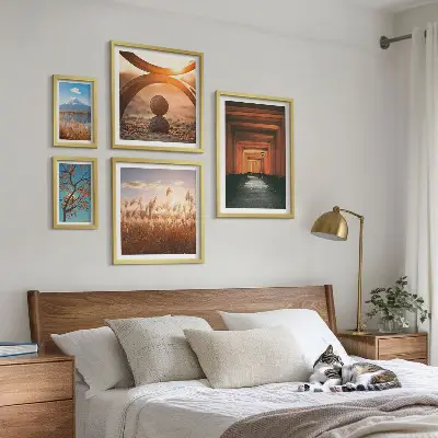 Galeria de parede paisagens zen e tranquilas da natureza