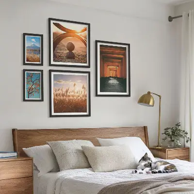 Galeria de parede paisagens zen e tranquilas da natureza