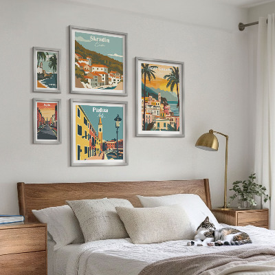 Parede galeria de quadros Paisagens de cidades europeias