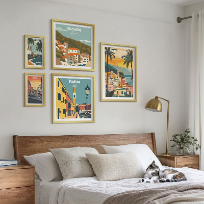 Parede galeria de quadros Paisagens de cidades europeias