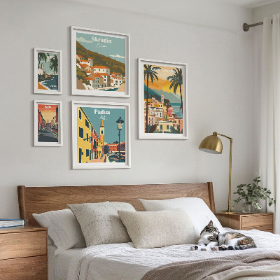 Parede galeria de quadros Paisagens de cidades europeias