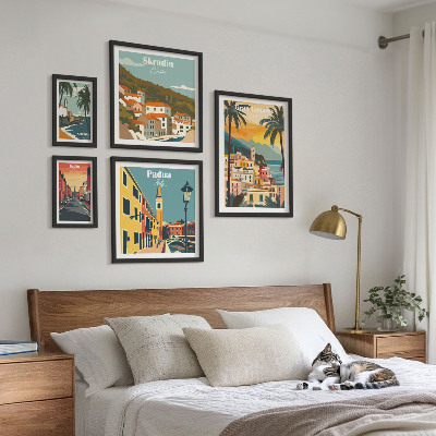 Parede galeria de quadros Paisagens de cidades europeias