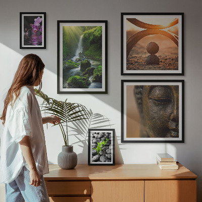 Galeria de parede Harmonia da natureza minimalista