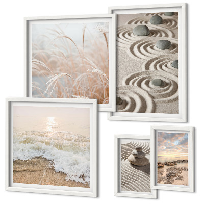 Parede galeria de quadros Paisagens relaxantes da natureza