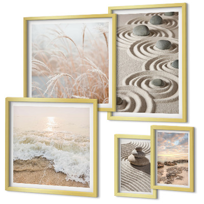 Parede galeria de quadros Paisagens relaxantes da natureza