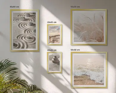 Galeria de quadros para parede tema paisagens relaxantes da natureza