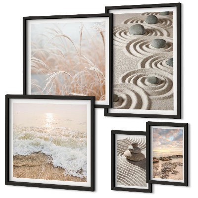 Parede galeria de quadros Paisagens relaxantes da natureza