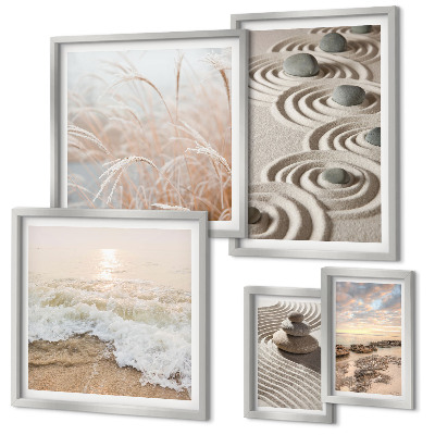 Parede galeria de quadros Paisagens relaxantes da natureza