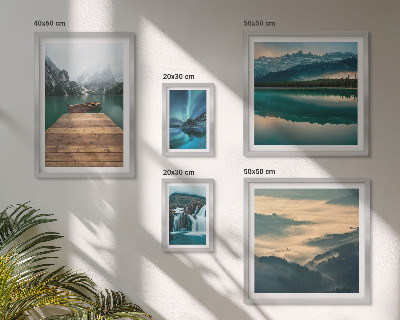 Galeria de parede Paisagens, cachoeiras, montanhas