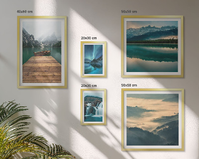 Galeria de parede Paisagens, cachoeiras, montanhas