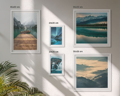 Galeria de parede Paisagens, cachoeiras, montanhas