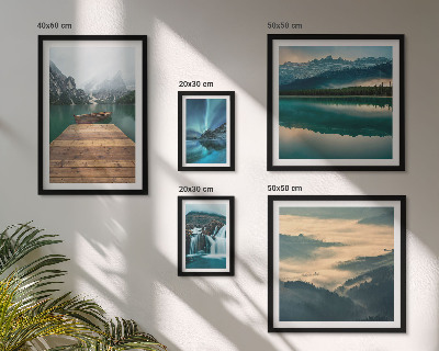 Galeria de parede Paisagens, cachoeiras, montanhas