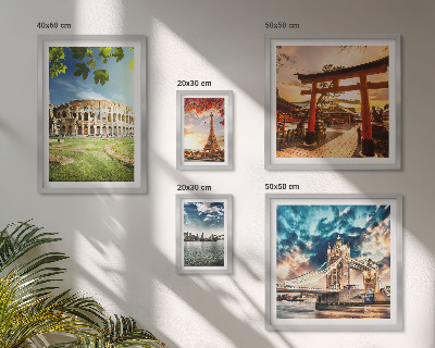 Galeria de parede Ícones da arquitetura mundial