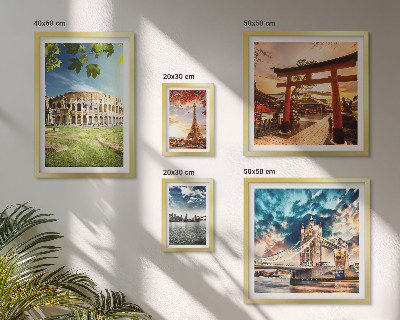 Galeria de parede Ícones da arquitetura mundial