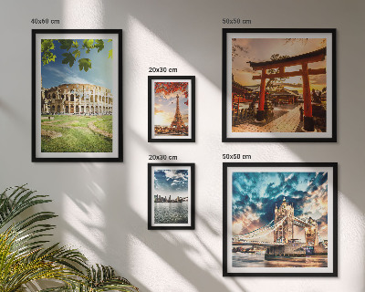 Galeria de parede Ícones da arquitetura mundial