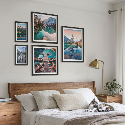 Galeria de parede Beleza dos lagos de montanha
