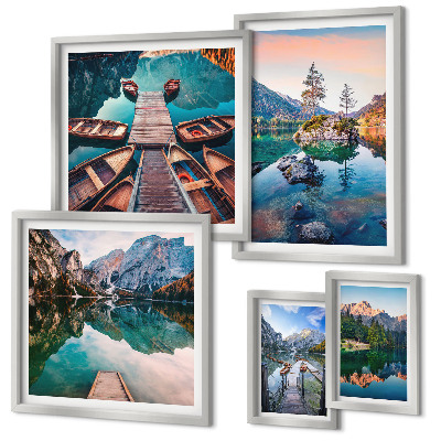 Galeria de parede Beleza dos lagos de montanha