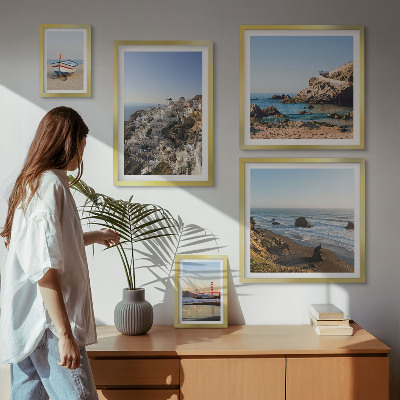 Galeria de parede As praias da cidade e as vistas encantadoras.