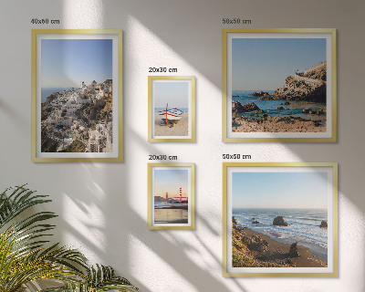 Galeria de parede As praias da cidade e as vistas encantadoras.