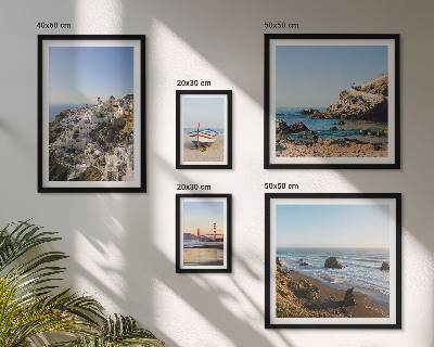 Galeria de parede As praias da cidade e as vistas encantadoras.