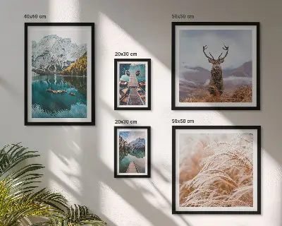 Galeria de quadros para parede com paisagens montanhosas e a beleza da natureza