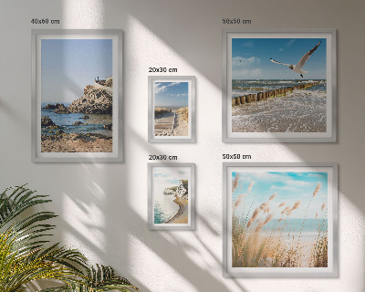 Parede galeria de quadros Paisagens de praia à beira-mar